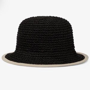 Varley Tabitha Sun Hat Black Woven